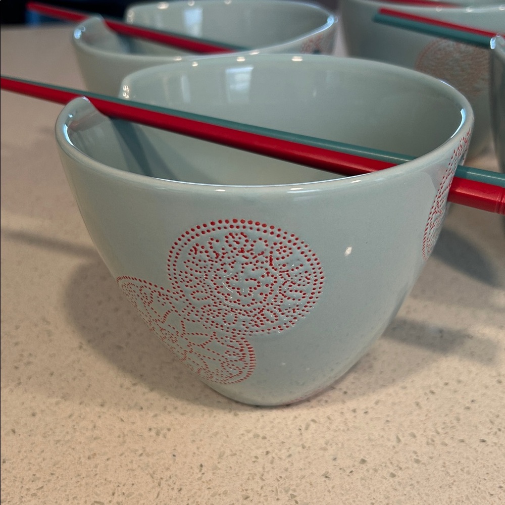 Torre & Tagus Chopsticks Bowl Set NWOT - Picture 4 of 14